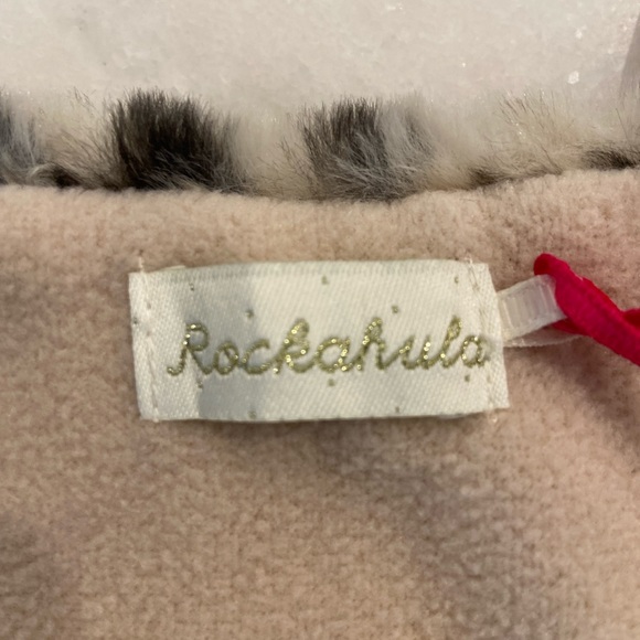 Leopard faux fur toddler shawl - Picture 3 of 4